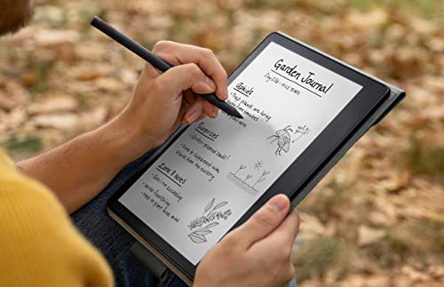 Kindle Scribe (32 GB) the first Kindle for reading, writing, journaling and sketching - with a 10.2” 300 ppi Paperwhite display, includes Premium Pen