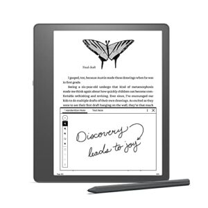 Kindle Scribe (32 GB) the first Kindle for reading, writing, journaling and sketching - with a 10.2” 300 ppi Paperwhite display, includes Premium Pen