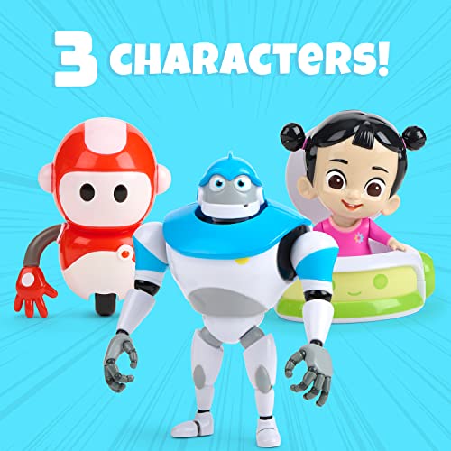 ARPO Robot Babysitter – Collectible Figures – 3-Pack – Toys for Toddlers