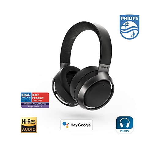 PHILIPS Fidelio L3 Flagship Over-Ear Wireless Headphones with Active Noise Cancellation Pro+ (ANC) and Bluetooth Multipoint Connection
