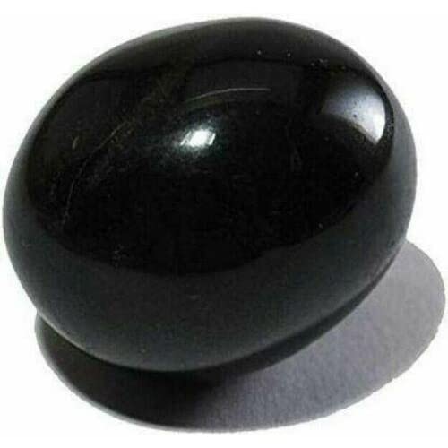 OM SHRI OM Shaligram Stone Black Pure and Original for Pooja