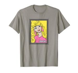 barbie checkered frame t-shirt