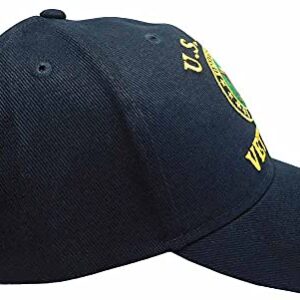 United States U.S. Army Veteran Proudly Served Black 100% Cotton Adjustable Embroidered Cap Hat CP00114