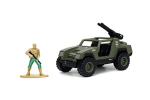 jada toys g.i. joe 1:32 v.a.m.p die-cast vehicle with duke figure, 33083