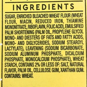 Duncan Hines French Vanilla Cake Mix - 2 Pack (15.25oz.each Box) With Miss J’s Handy Kitchen Measurements Conversion Chart for Refrigerator! Bundle of 3!