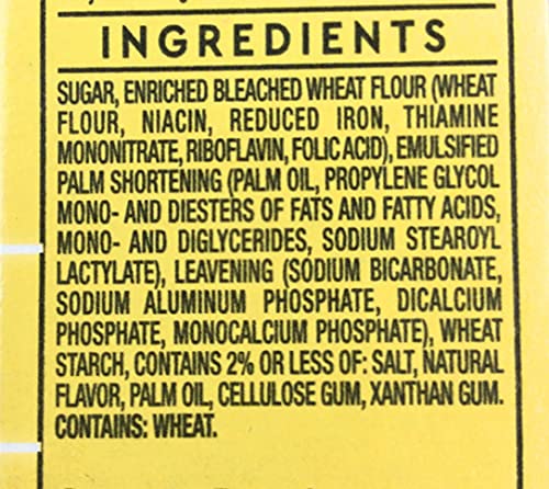 Duncan Hines French Vanilla Cake Mix - 2 Pack (15.25oz.each Box) With Miss J’s Handy Kitchen Measurements Conversion Chart for Refrigerator! Bundle of 3!