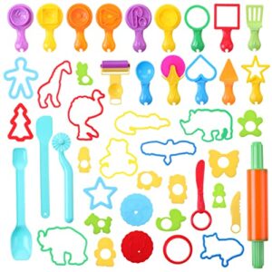 mr. pen- play dough tools kit, 45 pcs, playdough toys, playdough sets for kids, playdough accessories, molds for play dough, playdough toys for kids, playdough tool set