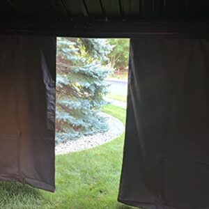 Grill Gazebo Winter Cover by Outdoor Casual - Fits 6'x8' Gazebo and Grill Gazebos