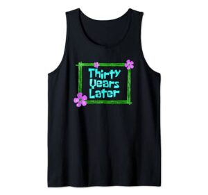 thirty years later funny 30 year old birthday party tank top