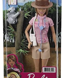 Barbie Careers Doll & Playset, Zoologist Theme with Fashion Doll, Themed Clothing and Accessories (Amazon Exclusive)