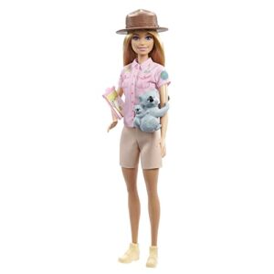 Barbie Careers Doll & Playset, Zoologist Theme with Fashion Doll, Themed Clothing and Accessories (Amazon Exclusive)