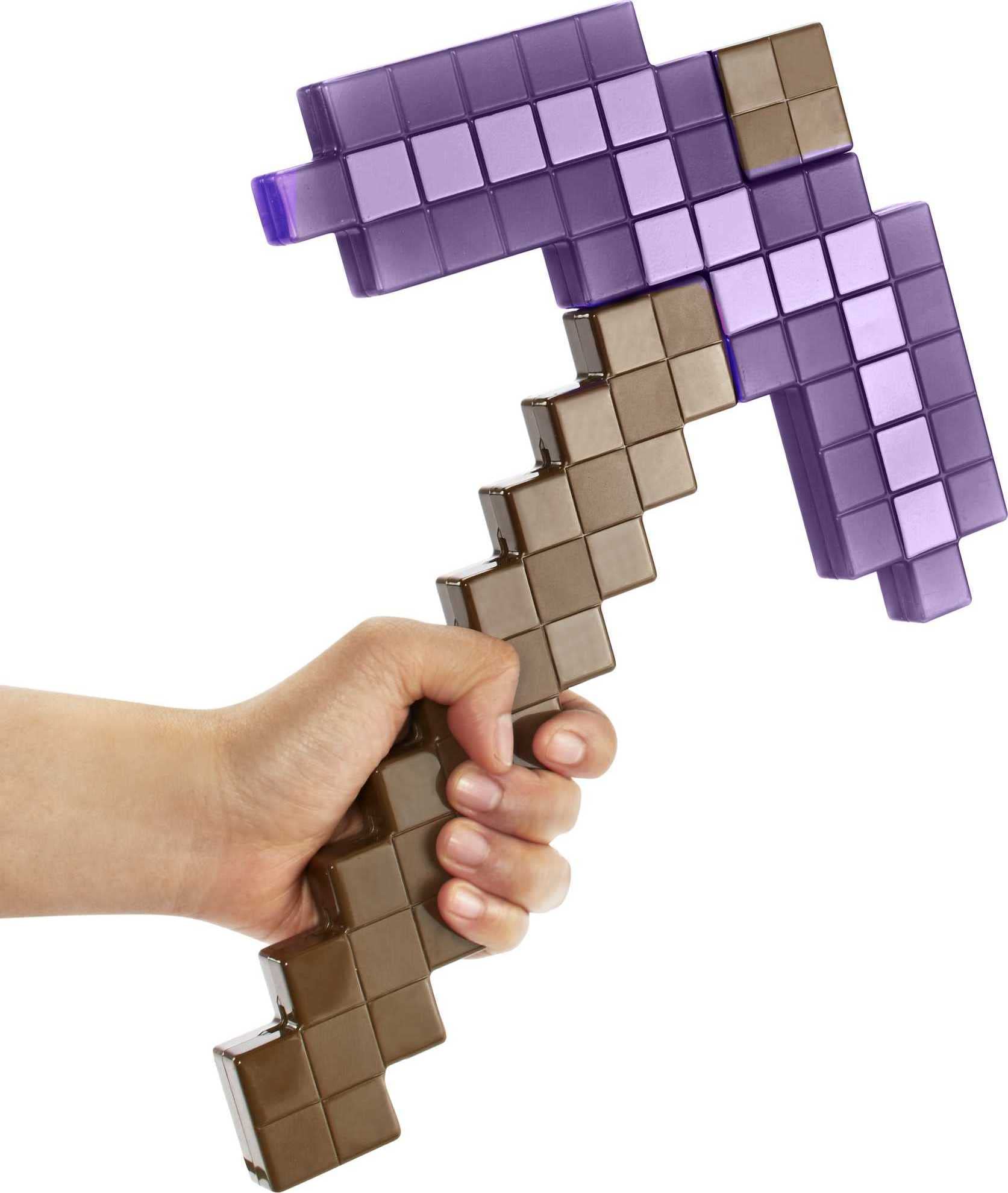 ​Minecraft Role-Play Accessory Collection, Child-Sized Sword or Pickaxe, Collectible Gift for Video Game Fans Age 6 Years & Older