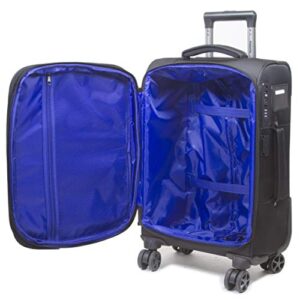 Dejuno Executive New Generation 3-Piece Spinner Luggage Set with USB Port, Navy