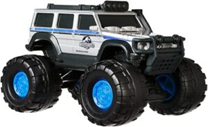 jurassic world toys dominion 1:24 scale vehicle, '14 mercedes-benz g 550 truck with large wheels, collectible toy car