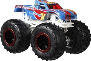 hot wheels monster trucks live 8-pack, multipack of 1:64 scale toy monster trucks, characters from the live show, smashing & crashing trucks, gift for kids 3 years old & up