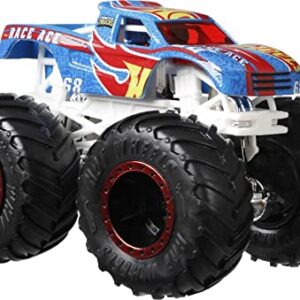 Hot Wheels Monster Trucks Live 8-Pack, Multipack of 1:64 Scale Toy Monster Trucks, Characters from The Live Show, Smashing & Crashing Trucks, Gift for Kids 3 Years Old & Up