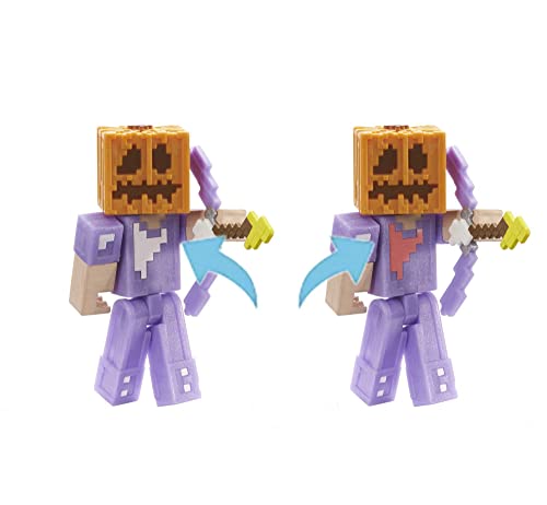 Minecraft Ultimate Ender Dragon 20-Inch Action Figure, Mist-Breathing, Plus Color-Change Steve 3.25-in Figure & Accessories