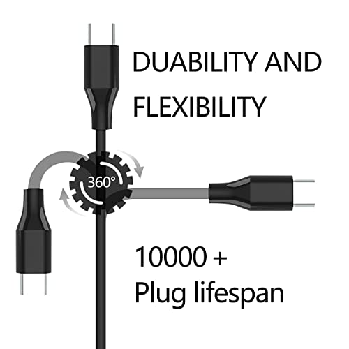 USB C Laptop Charger for Acer Chromebook 45W Spin CP CB 311 315 11 13 15 713 715,Lenovo Thinkpad/Yoga/Chromebook,HP Asus Samsung Mac book pro Dell Chromebook Latitude xps 13, Type C Adapter Power Cord