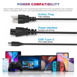 45W USB C Charger for Lenovo Laptop Charger : Lenovo Yoga Charger C740 C940 C930 920 C630 730 720 7i, Lenovo Thinkpad Charger T480 T480s T490 T580 T14 T16 X1,Chromebook,Type C AC Power Adapter Cord