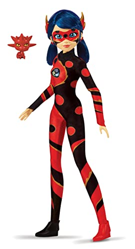 Bandai P50010 Miraculous: Tales of Ladybug & Cat Noir-Dragon Bug Fashion Doll with Accessories, Multicolour