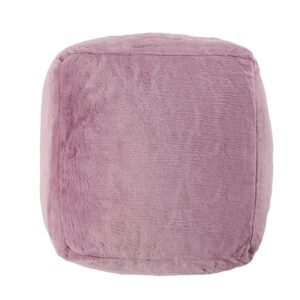 Christopher Knight Home Silkie Pouf, Lavender