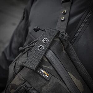 M-Tac Elite Sphaera Hex Bag Gen.2 - Tactical Crossbody CCW Conceal Carry Chest Pack - EDC Shoulder Sling Bag (Multicam Black/Black)