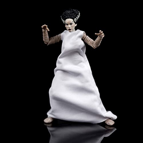 Jada Toys Universal Monsters 6" Bride of Frankenstein Action Figure, Toys for Kids and Adults, Black