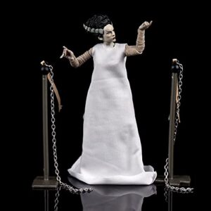 Jada Toys Universal Monsters 6" Bride of Frankenstein Action Figure, Toys for Kids and Adults, Black