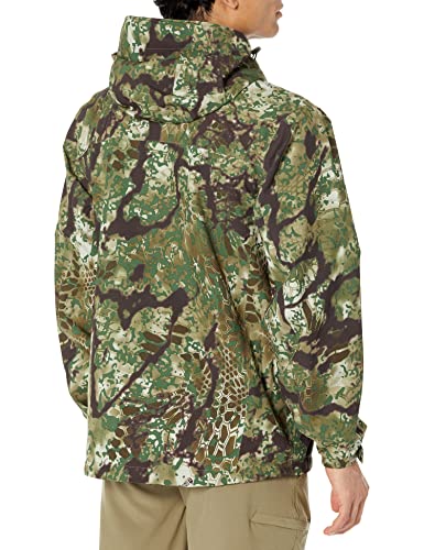 Kryptek Men's Standard Jupiter Waterproof, Breathable, Packable Camo Hunting Jacket, Transitional, X-Large