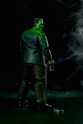 Jada Toys Universal Monsters 6" Frankenstein Action Figure, Toys for Kids and Adults, 31958, Black