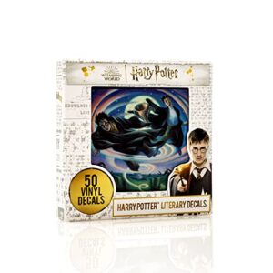 Conquest Journals Harry Potter Literary Art Stickers, Officially Licensed, Set of 50, Waterproof and UV Resistant, Great for All Your Gadgets, Potterfy All The Things