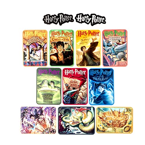 Conquest Journals Harry Potter Literary Art Stickers, Officially Licensed, Set of 50, Waterproof and UV Resistant, Great for All Your Gadgets, Potterfy All The Things