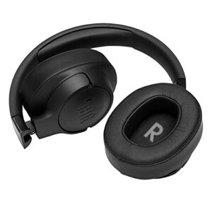 JBL Tune 760NC - Lightweight, Foldable Over-Ear Wireless Headphones with Active Noise Cancellation - Black (Renewed)