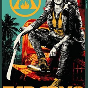 Far Cry 6 Dani Female Character Video Game Gaming Gamer Far Cry Merchandise Collectibles Collectors Edition Far Cry Merch Far Cry 6 Poster Far Cry Game Thick Paper Sign Print Picture 8x12