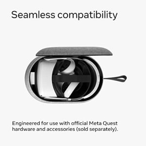 Quest 2 Elite Strap with Battery for Enhanced Comfort and Playtime in VR, black