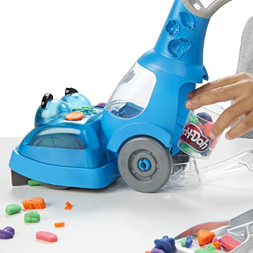 Play-Doh Zoom Vacuum and Cleanup Toy, Kids Cleaner with 5 Cans