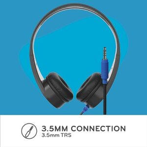 ThinkWrite Technologies / TWT Audio LITE, TW50 | Premium On-Ear Lightweight Noise Reducing Wired Headphones 20 - Pack (3.5mm TRS Jack)
