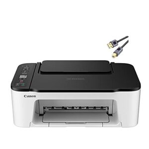 canon pixma 3522 series all-in-one color inkjet printer i print copy scan i mobile printing i wireless i 1.5" segment lcd i 50 sheets paper tray i 4800 x 1200 dpi i black + printer cable