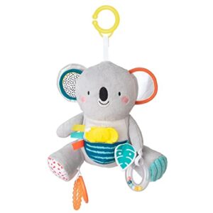 taf toys kimmy the koala developmental soft activity toy, newborn toys & baby toys 3-6 months | helps develop motor skills | perfect for multi-sensory play with a mirror, teether, textures & sounds