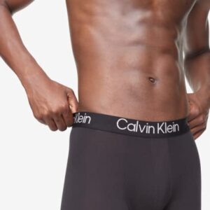 Calvin Klein Men's Ultra Soft Modern Modal Boxer Brief, 3 Black, S