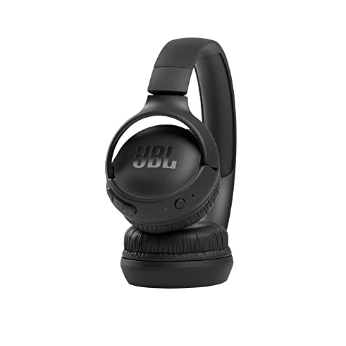 JBL Tune 510BT: Wireless On-Ear Headphones with Purebass Sound - Black (Renewed)