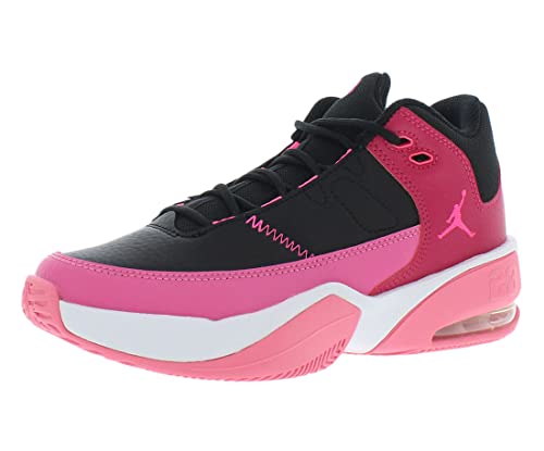 Jordan Girl's Max Aura 3 (Big Kid) Black/Pinksicle/Rush Pink/Coral Chalk 5 Big Kid M