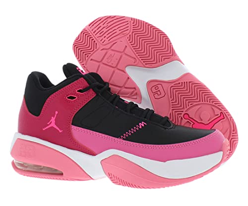 Jordan Girl's Max Aura 3 (Big Kid) Black/Pinksicle/Rush Pink/Coral Chalk 5 Big Kid M