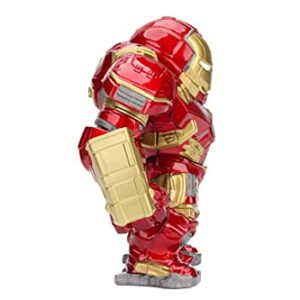 Jada Toys Marvel 6" Hulkbuster & 2" Iron Man Die-Cast Collectible Toy Figure, Red,33431