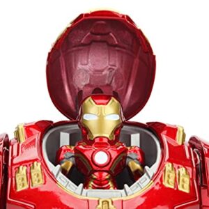 Jada Toys Marvel 6" Hulkbuster & 2" Iron Man Die-Cast Collectible Toy Figure, Red,33431