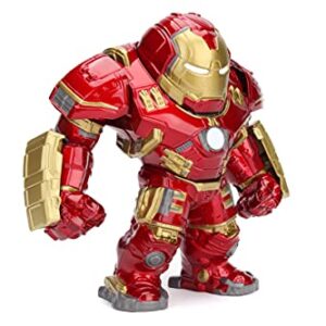 Jada Toys Marvel 6" Hulkbuster & 2" Iron Man Die-Cast Collectible Toy Figure, Red,33431