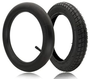 12 1/2 x2 1/4 tire and tube set, 12.5 x 2.25 bike tire compatible for razor pocket mod dirt bike currie schwinn gt izip ezip mx125 dirt rocket, replacement kids bike tires 12.5 x 2.25