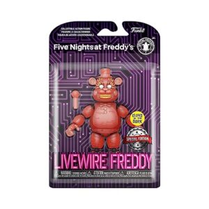 funko pop! five nights at freddy's livewire freddy - glow in the dark limited edition exclusive