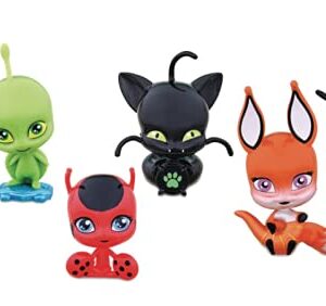 Zag Heroez Miraculous Miraculous 50500 Kwami Surprise Miracle Box Zag Heroez Blind Box - One of 6 - Wayzz, Tikki, Trixx, Plagg, Pollen, or Nooroo (2 Pack)