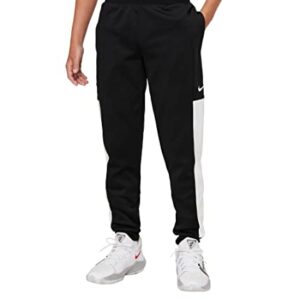 Nike Boy's Elite Pants (Big Kids) Black/Black/Black/White MD (10-12 Big Kid)